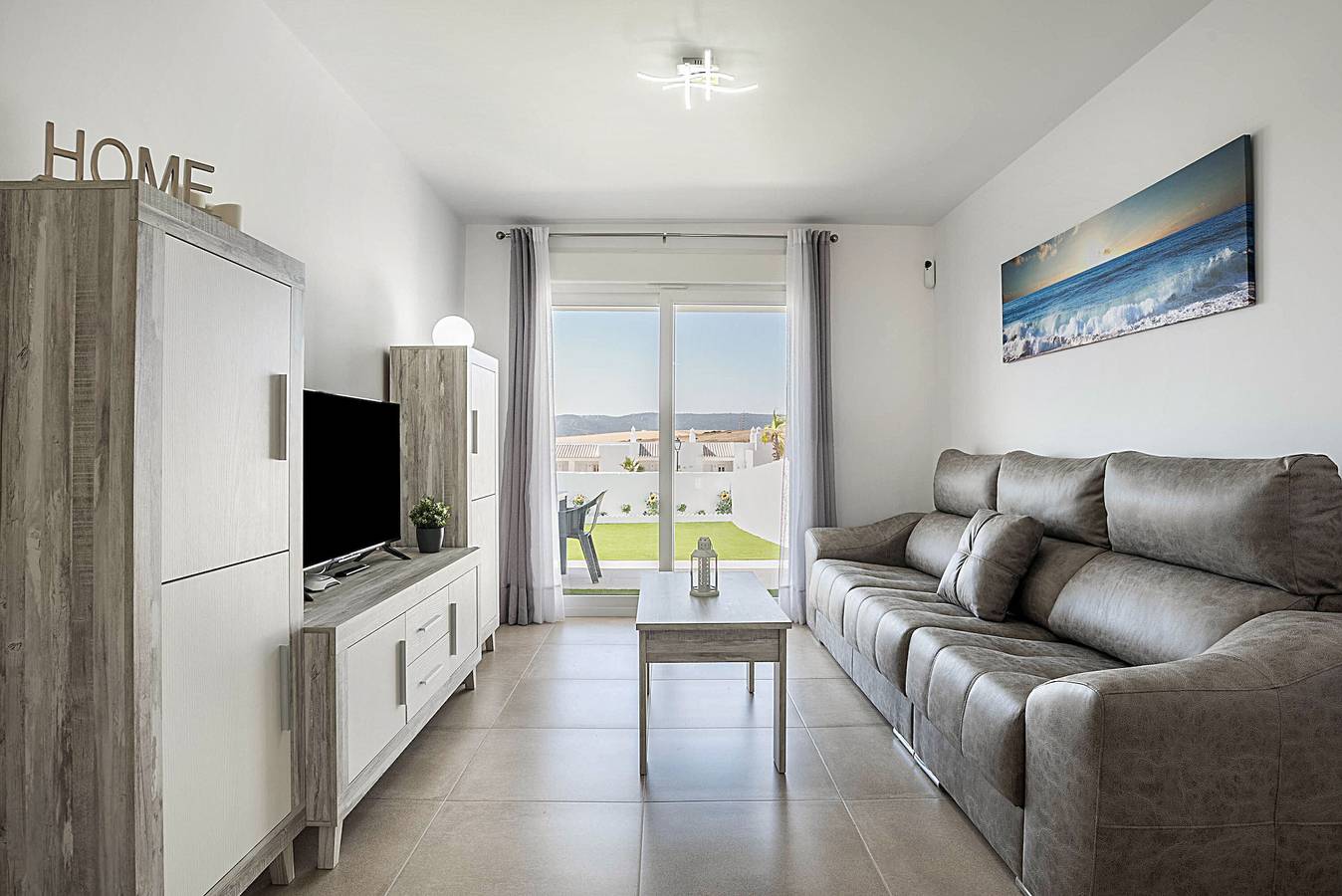 Apartamento entero, Apartamento 'Apartamento Poniente' con vistas al mar, Wi-Fi y aire acondicionado. in Atlanterra, Tarifa