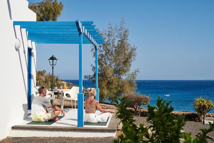 Hôtel pour 3 personnes, avec jardin et jacuzzi ainsi que sauna et piscine