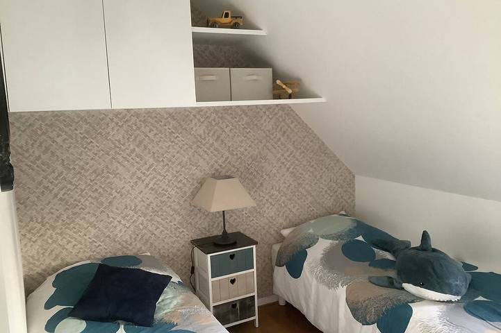 Appartement entier, Duplex*** charme et déco, confortable, équipé, mer 300m, idéal pour 4 personnes in Cabourg, Région de Caen