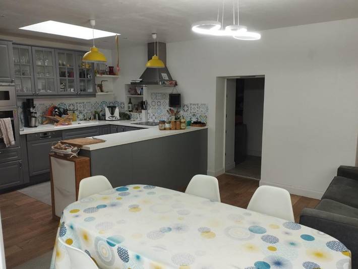 Gîte pour 4 personnes, avec Jacuzzi et Terrasse ainsi que Jardin et Vue à Le Lion-d'Angers