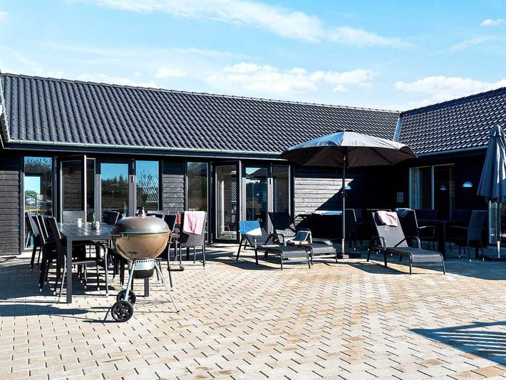 Ferienhaus für 26 Personen, mit Terrasse und Pool sowie Sauna, mit Haustier in Mommark - 2