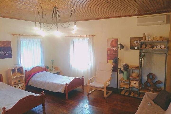 Gîte pour 6 personnes, avec jardin et balcon