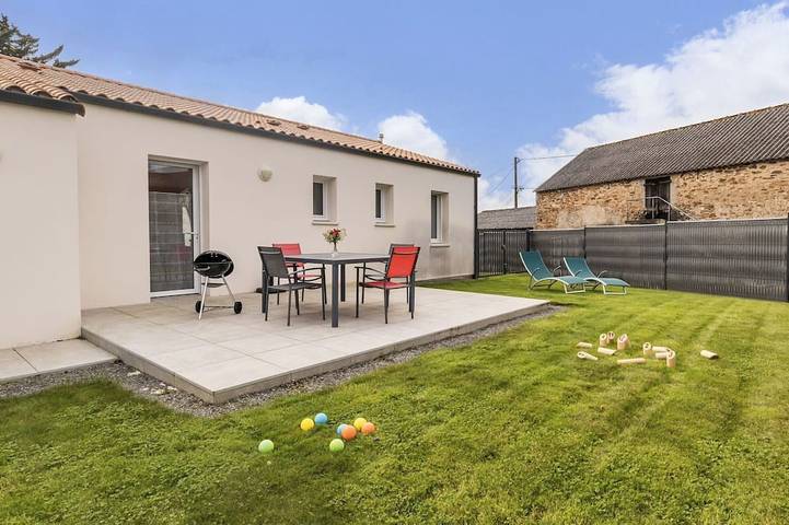 Gîte pour 4 personnes, avec jardin