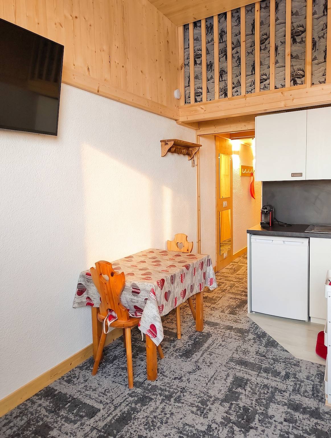 Studio entier, Studio chaleureux à Aime la Plagne 25 m² en montagne in Aime 2000, Aime-la-Plagne