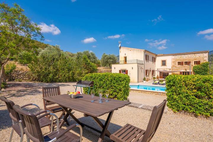 Sa Corterada - Schöne Villa mit privatem Pool und kostenloses Wlan in der Umgebung von Selva in Selva, Mallorca Inselmitte