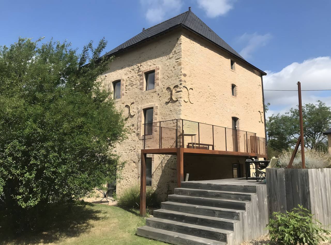 Maison de vacances « Moulin De La Benatre » avec terrasse, jardin privés et Wi-Fi in Entrammes, Mayenne