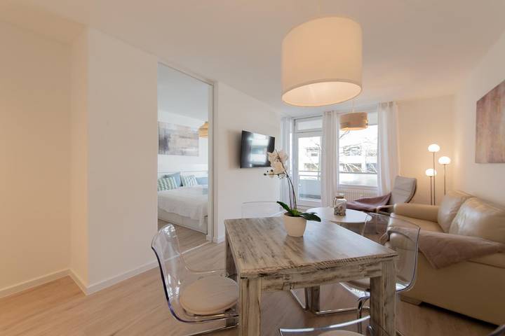 Ferienwohnung für 2 Personen, mit Balkon in der Lübeck