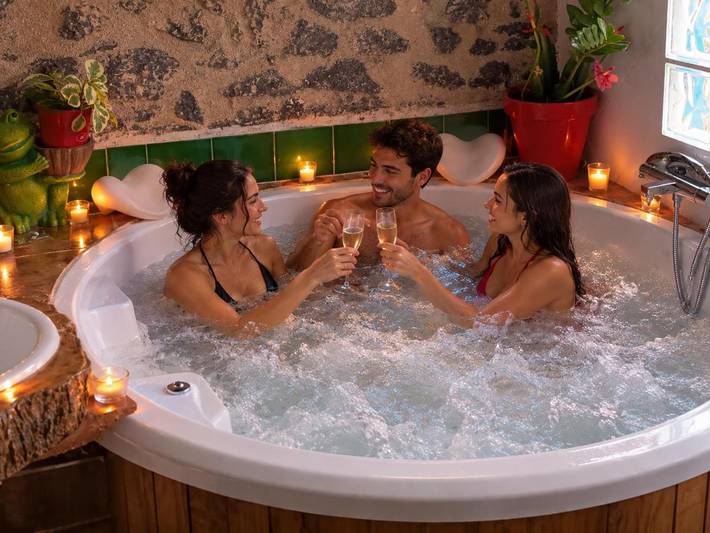 Casa rural para 4 personas, con Jacuzzi y Terraza además de Piscina y Vistas en Xert