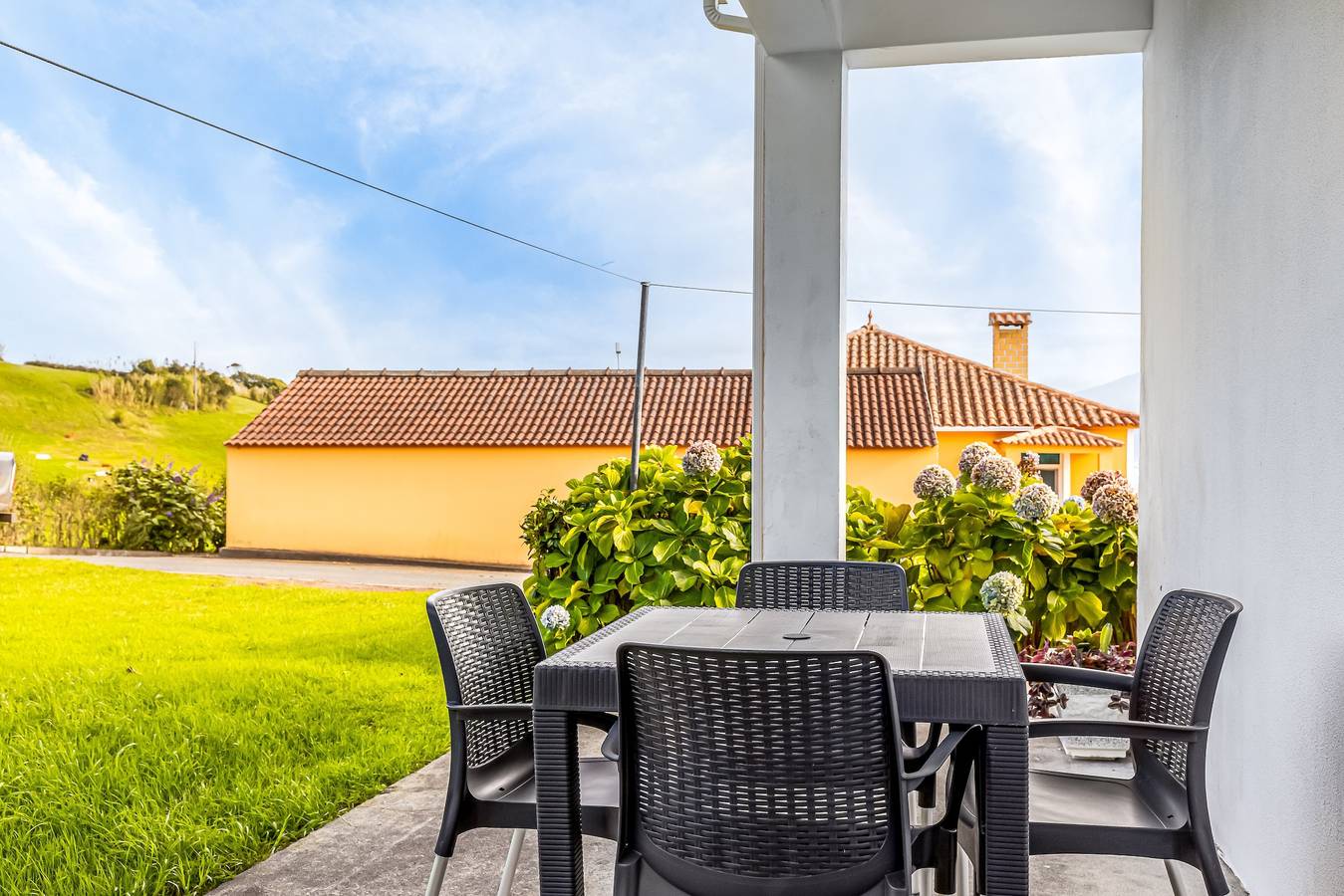 Maison de vacances 'Da Boa Vista' avec vue sur la mer et Wi-Fi in Pedro Miguel, Faial