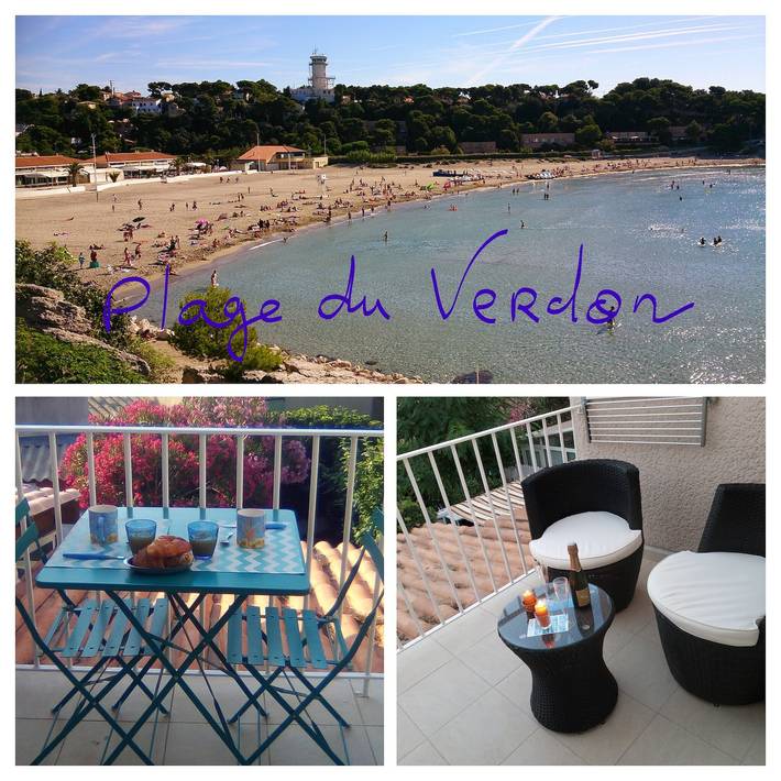 Appartement de vacances pour 2 personnes, avec balcon à Martigues