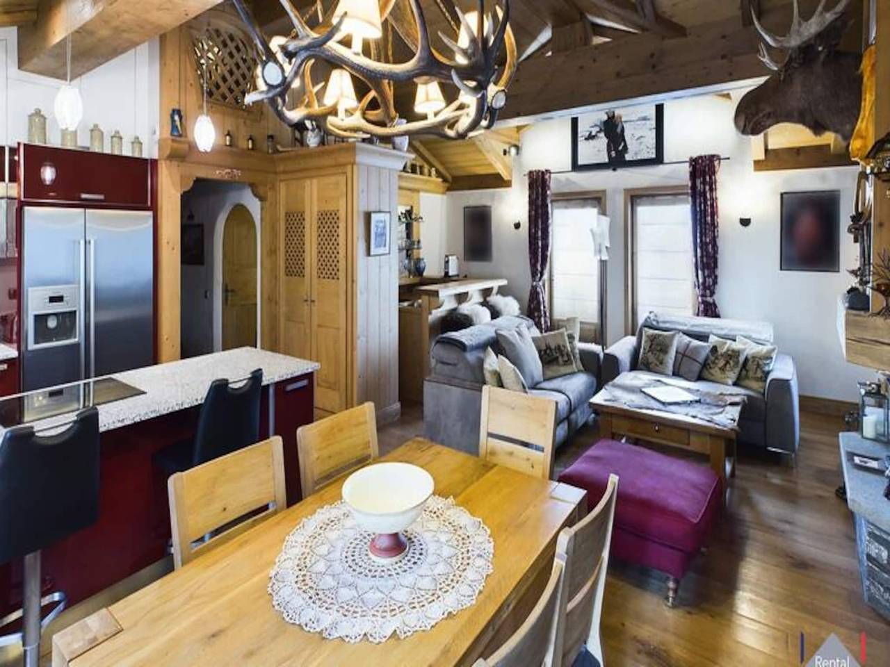 Entire apartment, 5 Rooms for 6 People in Courchevel 1850, Saint-Bon-Tarentaise