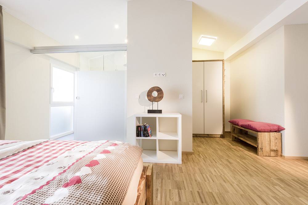 Webers "alte" Backstube - Doppelzimmer "Konditorei" in Friedrichshafen, Region Bodensee-Oberschwaben