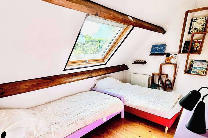 Gîte pour 6 personnes, avec Jardin à Locquénolé - 3