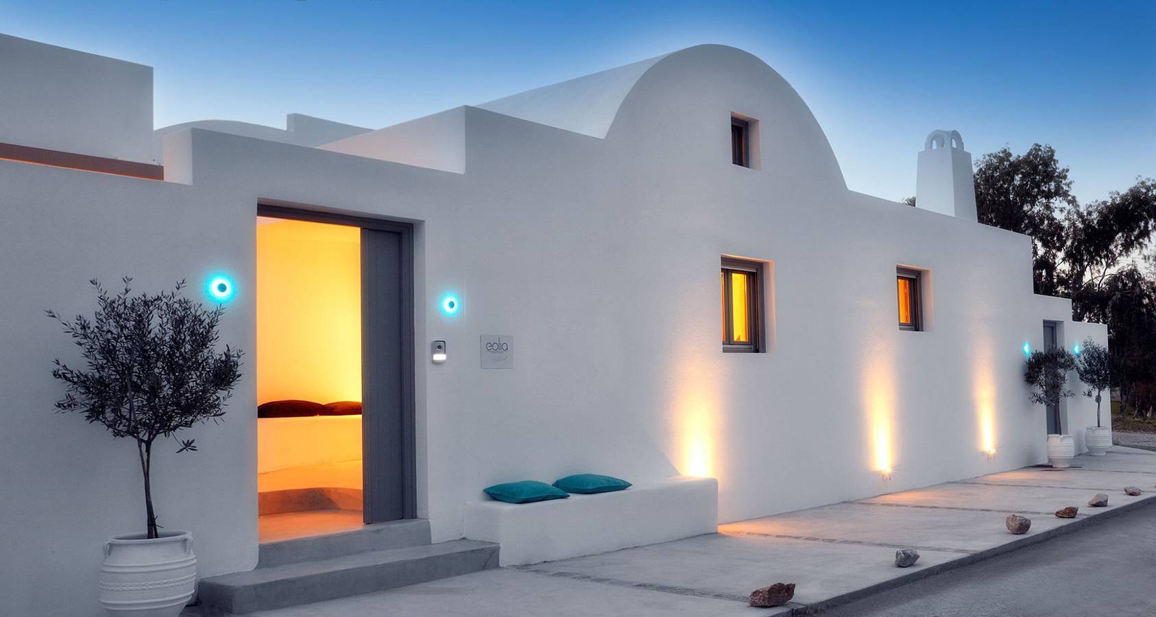 Eolia Kamari   Villa with Private Heated Pool in Kamari, Santorini