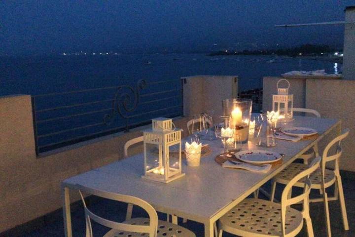 Appartamento per 4 persone, con Balcone e Terrazza nonché Giardino e Panorama a Oliveri