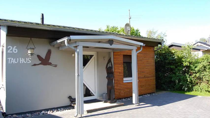 Bungalow voor 4 personen, met tuin, met huisdier in Ahrenshoop