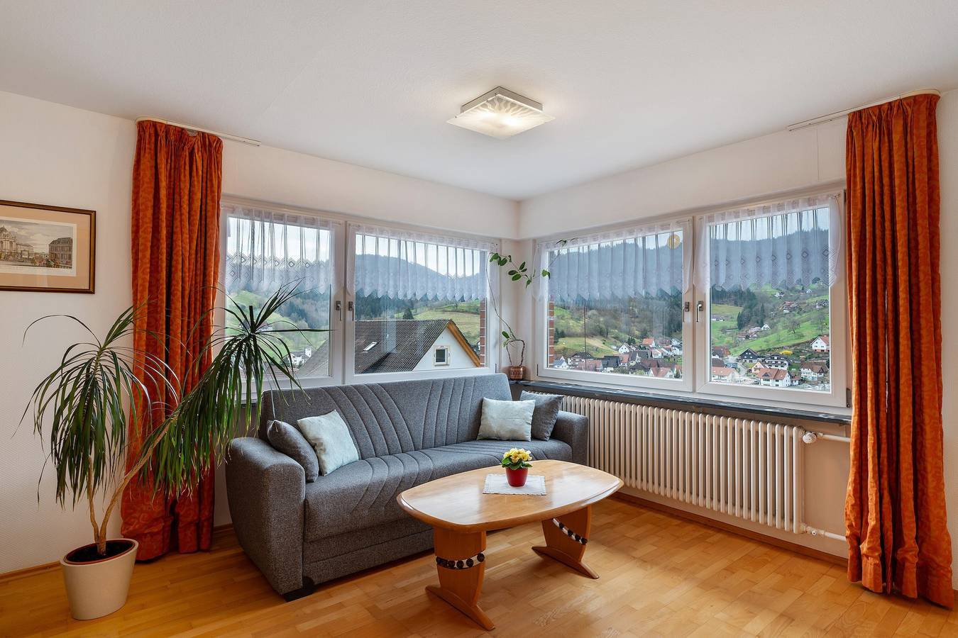 Ganze Wohnung, Ferienwohnung 'Große' mit Privatterrasse und Wi-Fi in Ottenhöfen im Schwarzwald, Mittlerer Schwarzwald