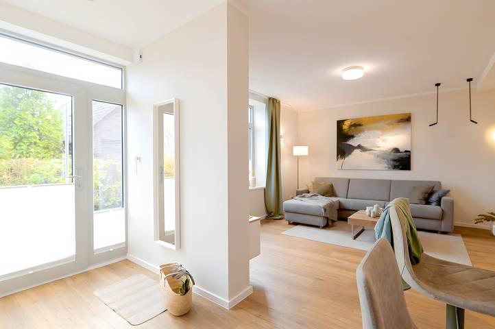 Geheel appartement, Klöönstuuv – Nieuwe vakantiewoning met sauna en terras in West Fehmarn, Fehmarn