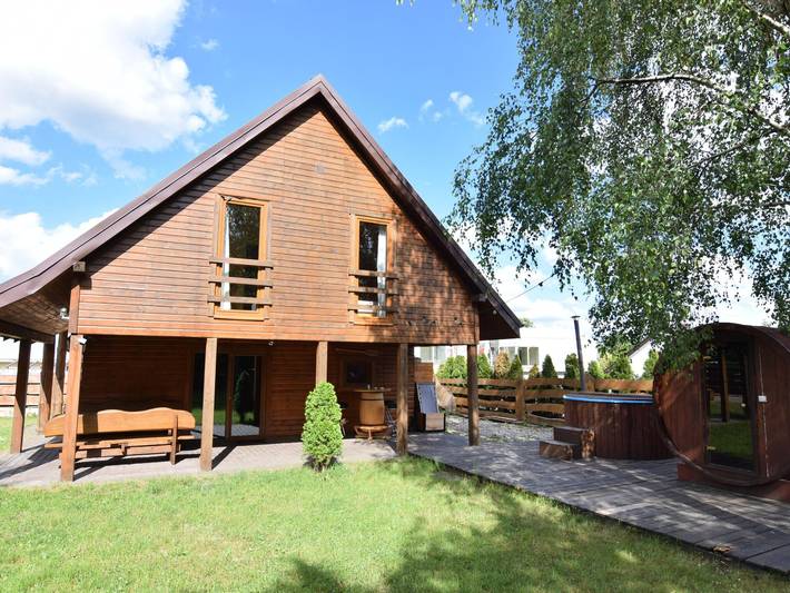 Dom dla 10 osób, z Taras i Jacuzzi oraz Sauna w Jezioro Żarnowieckie