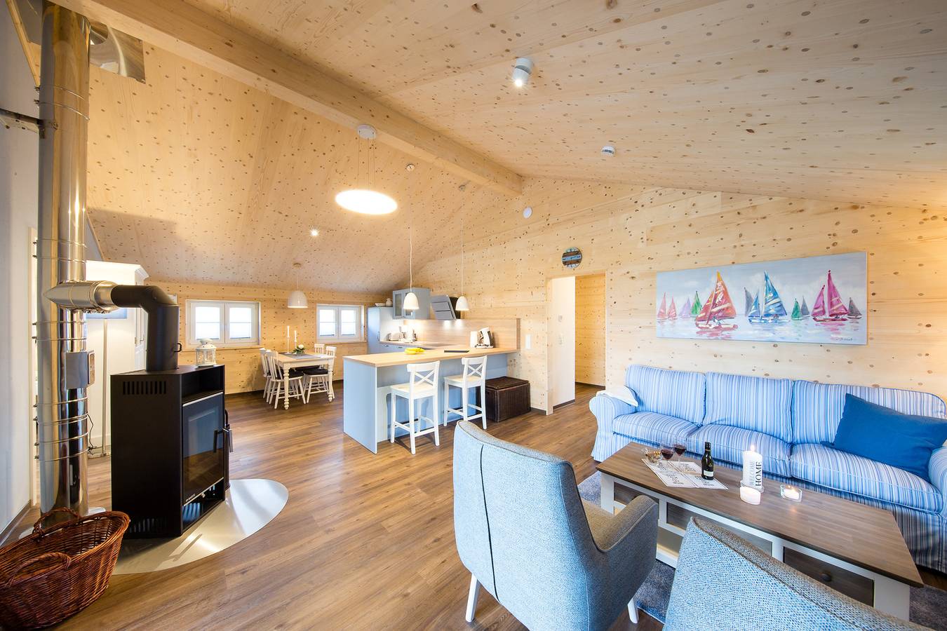 Typ A plus / "Slup" -Skipperhaus- in Wassersportfreier Strandbetrieb, Südstrand Pelzerhaken