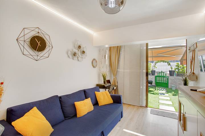 Apartamento entero, Apartamento 'Esther Dream Bungallow' con piscina, Wi-Fi, A/C, terraza y jardín in Puerto Rico (Gran Canaria), Mogán
