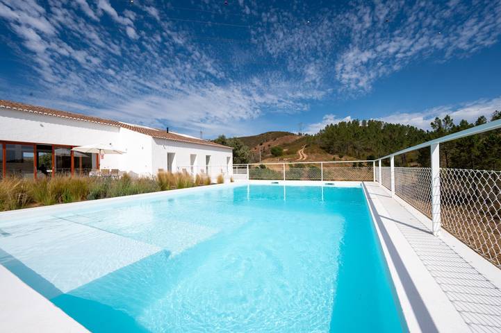 Estudio entero, Estudio para 2 personas con jardín in Saboia, Alentejo Litoral