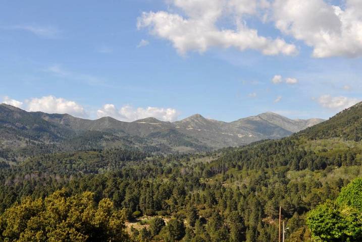 Location de vacances pour 2 personnes, avec terrasse ainsi que jardin et vue à Aullène - 2