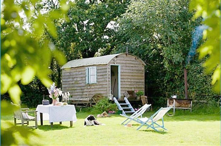 Bungalow for 2 people, with Garden and View in Somerset
