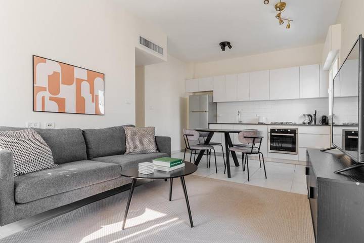 Location de vacances pour 2 personnes, avec balcon, animaux acceptés à Tel Aviv