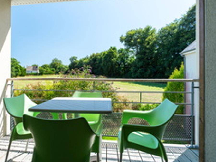 Résidence les Rives de Pont-Aven - Apartment 4 persons - 2-roomed rental flat sleeps 4 - Balcony in Pont-Aven, Quimper region