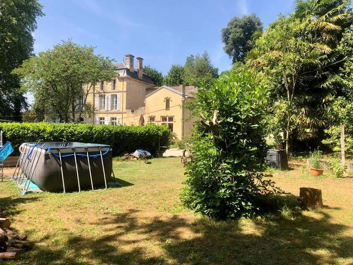Location de vacances pour 7 personnes, avec piscine ainsi que jardin et vue à Langoiran - 3