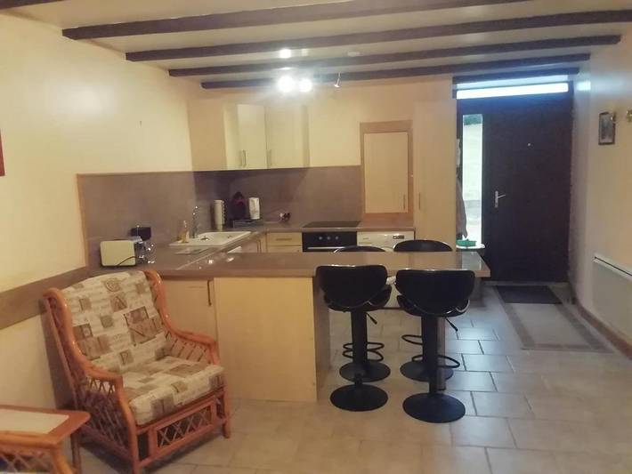 Gîte pour 4 personnes, avec Balcon ainsi que Terrasse et Jardin à Brigueuil