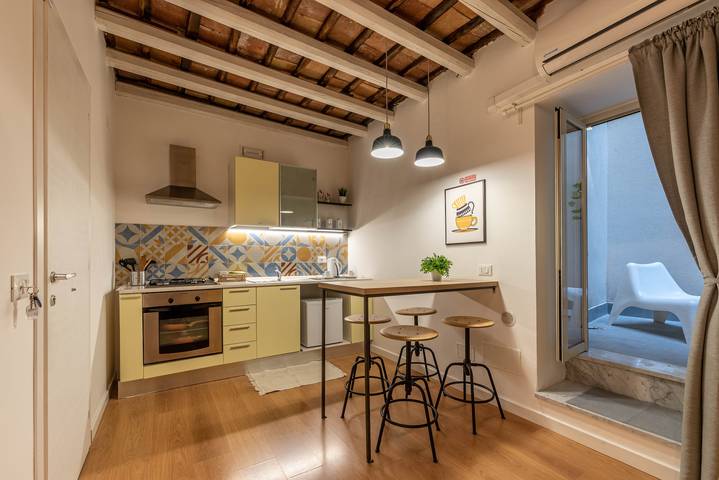 Vakantieappartement voor 6 personen, met balkon in Palermo