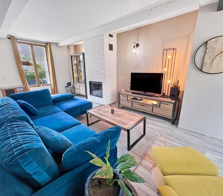 Location de vacances pour 4 personnes, avec jardin ainsi que jacuzzi et terrasse, animaux acceptés à Boran-sur-Oise - 2