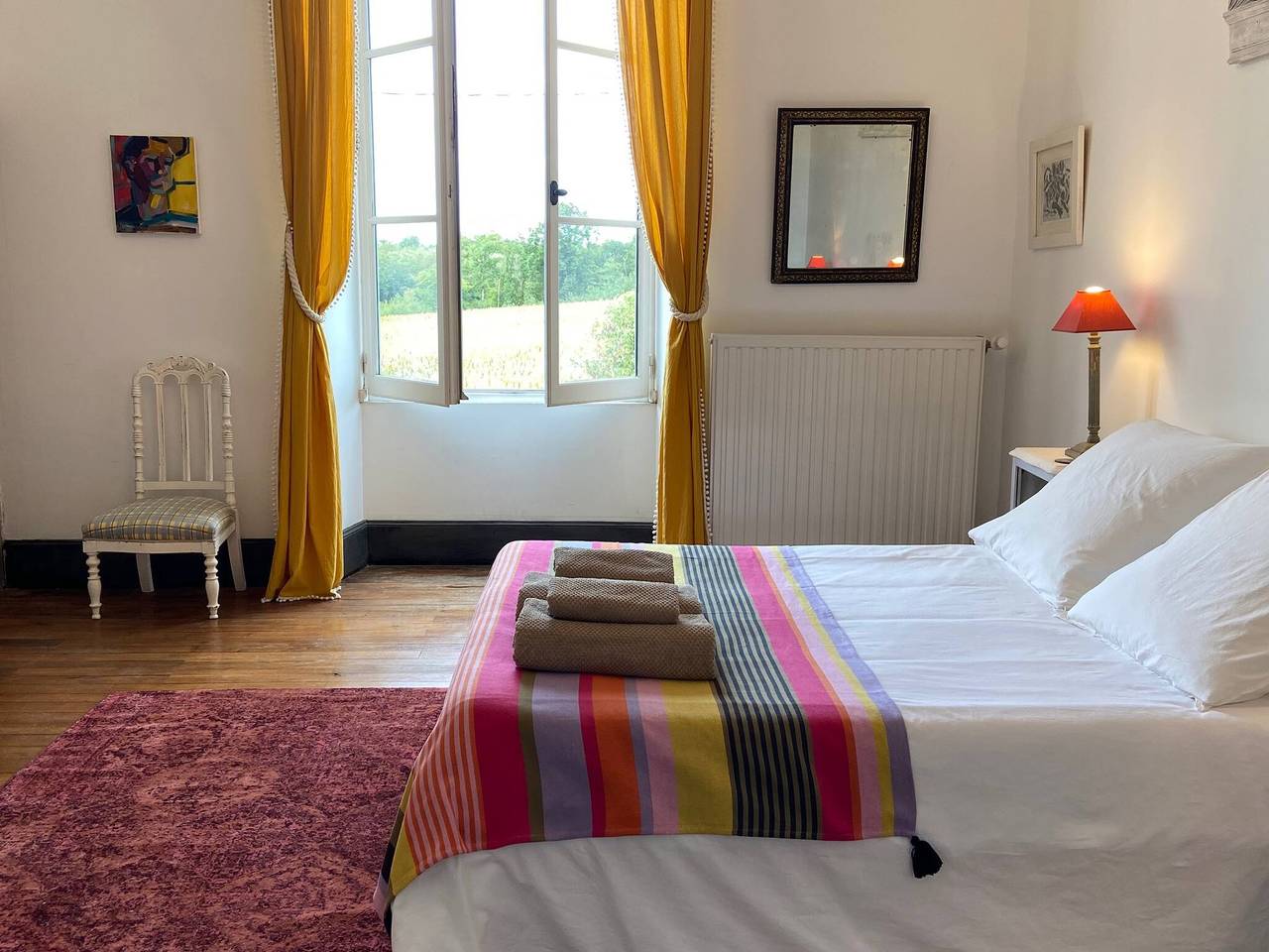 Gîte des Viollières – Élégance campagnarde en parc privé in Bossay-sur-Claise, Région de Loches