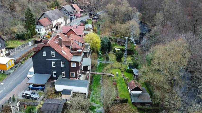 Ferienwohnung für 3 Personen, mit Garten in Altenbrak