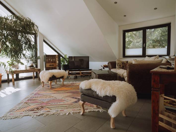 Ferienwohnung für 4 Personen, mit Balkon in Utting