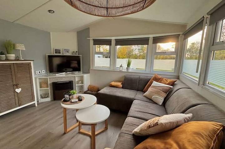 Ferienhaus für 4 Personen, mit Terrasse und Pool