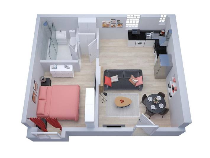 Gîte pour 4 personnes, avec vue à Nozay - 2