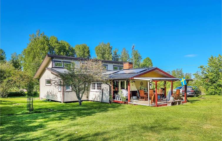 Ferienhaus für 6 Personen, mit Ausblick und Terrasse sowie Garten, mit Haustier in Gullspang - 3