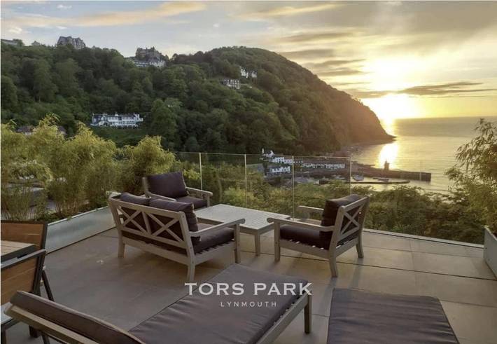 Holiday rental for 4 people, with sauna and terrace in Lynmouth