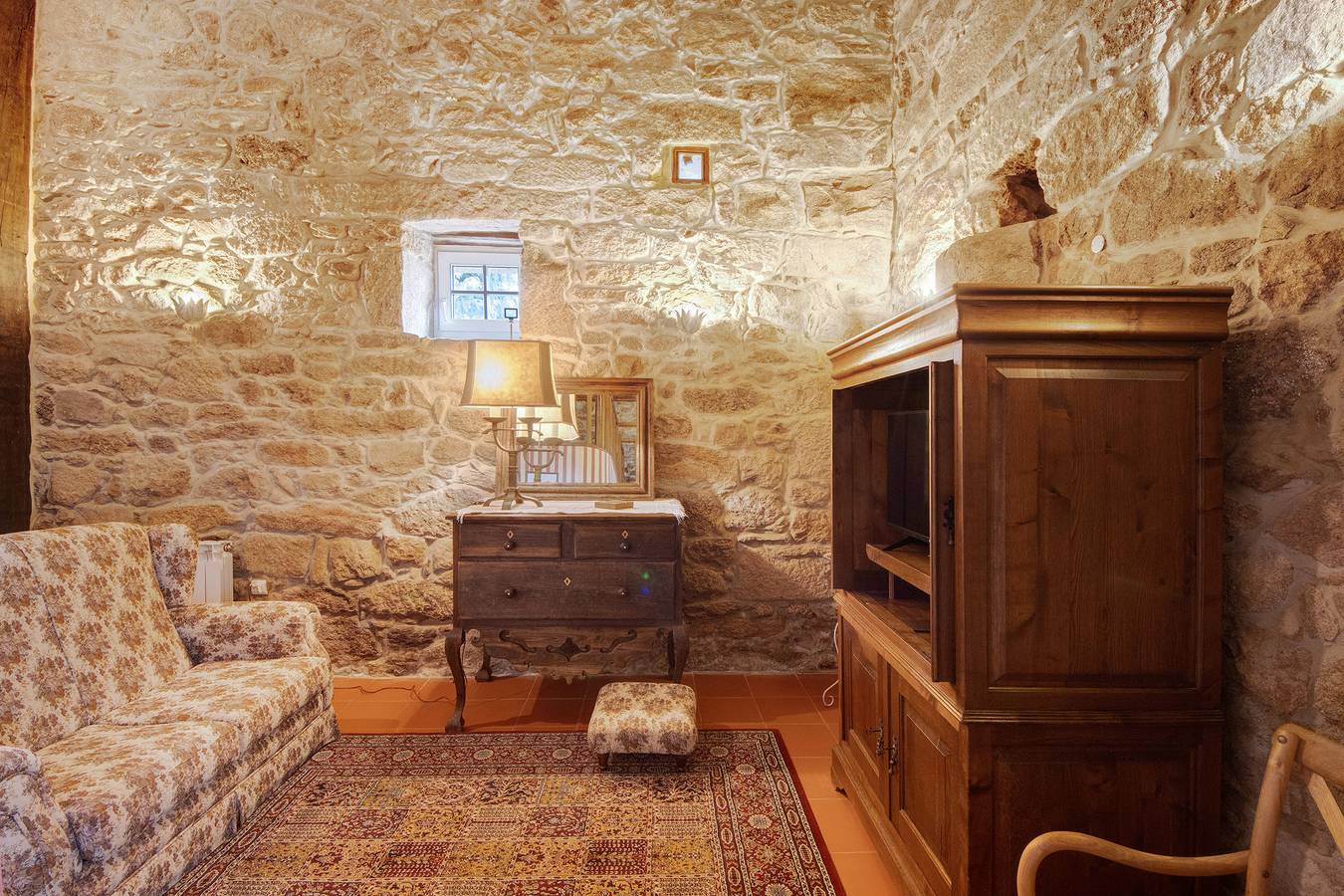 Habitación 'Deluxe Triple' con jardín compartido, balcón y Wi-Fi in Moimenta da Beira, Valle del Duero