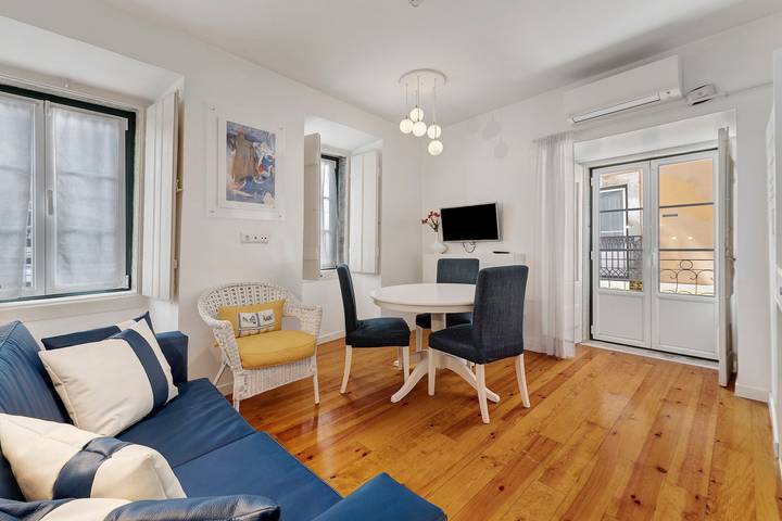 Location de vacances pour 6 personnes, avec balcon à Lisbonne