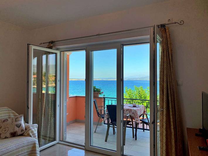 Ganze Ferienwohnung, Ferienwohnung am Meer mit Balkon in Silo (Krk), Krk