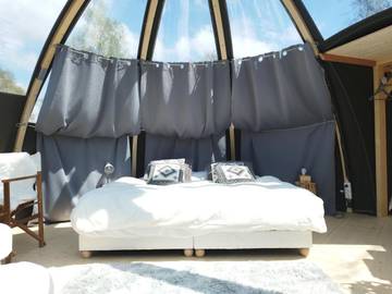 Lodge pour 2 personnes, avec jardin ainsi que terrasse et jacuzzi dans Meurthe-et-Moselle