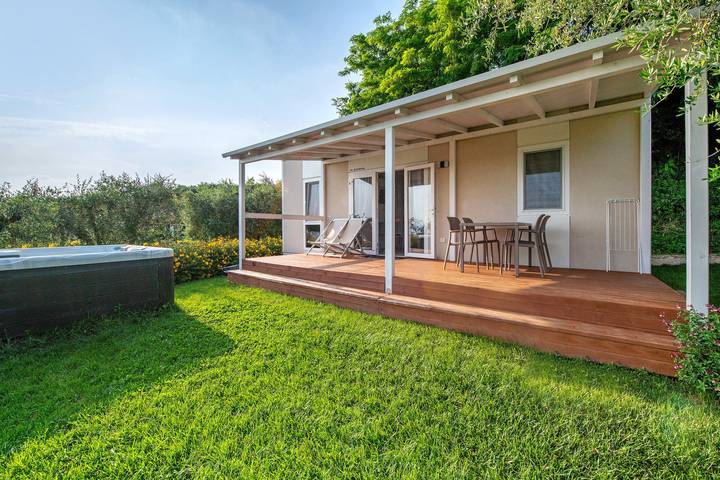 Appartamento vacanze per 2 persone, con giardino e vista lago - 1