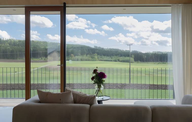 Apartamento entero, Apartamento tranquilo con vistas panorámicas, dos balcones y aparcamiento in Donaueschingen, Selva Negra Central