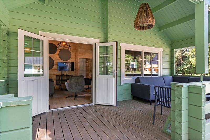 Rcn de Flaasbloem — Finse Lodge Plus in Chaam, Noord-Brabant