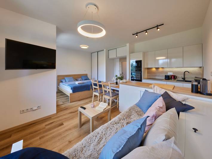 Ferienwohnung für 4 Personen, mit Balkon am Riesengebirge