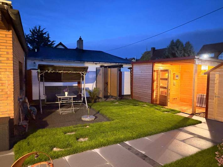 Ferienwohnung für 4 Personen, mit Terrasse und Garten sowie Sauna und Ausblick in Weißenfels - 3